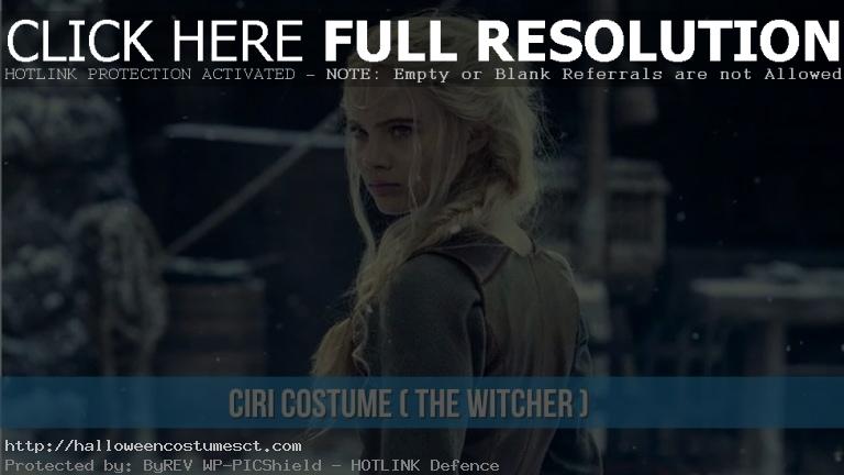 Ciri Costume : Dress Like Ciri From The Witcher